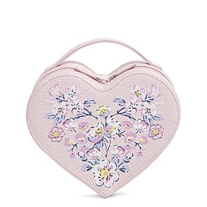 Vera Bradley Novelty Cosmetic Makeup Organizer Bag (Mon Amour Soft Blush) $15.84 + Free Shipping w/ Prime or on $35+