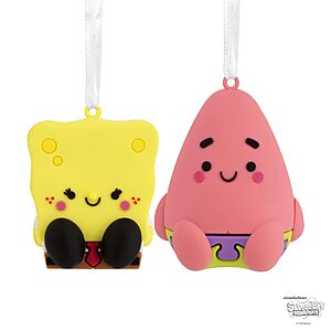 2-Count Hallmark Nickelodeon Spongebob SquarePants and Patrick Better Together Magnetic Christmas Ornaments $4.22 + Free Shipping w/ Prime or on $35+