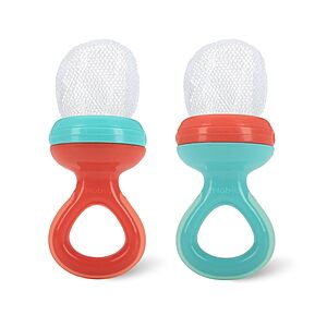 2-Pack Nuby Nibbler Mesh First Soft Foods Feeder (Colors May Vary) $4.91 + Free Shipping w/ Prime or on $35+