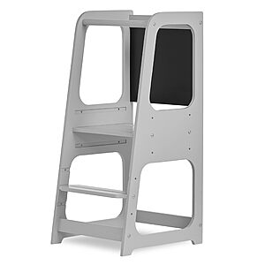 Dream on Me Explora Tower & Step Stool for Kids (Pebble Grey) $49.30 + Free Shipping