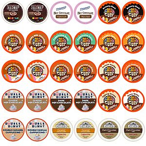 30-Count The Perfect Samplers Cappuccino & Hot Chocolate Variety K-Cups $9.49 + Free Shipping w/ Prime or on $35+