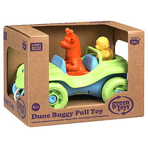 Green Toys Dune Buggy Pull Toy (Green) $6.97 + Free S&H w/ Walmart+ or on $35+