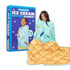 50" x 70" What Do You Meme? Cozy Concepts Co Ice Cream Cooling Blanket $9.51 + Free Shipping w/ Prime or on $35+