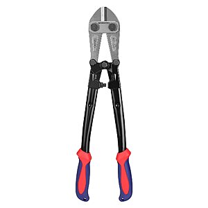18" WORKPRO Chrome Molybdenum Steel Bolt Cutter w/ Bi-Material Soft Rubber Grip $16
