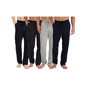 4-Pack Hanes Men's Knit Sleep Pant (Various Colors) 