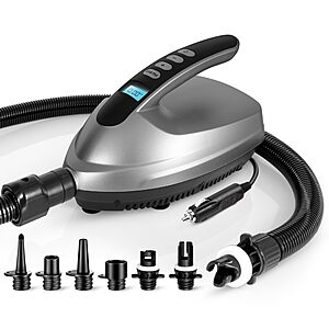 Select Areas: SereneLife 12V DC Portable Electric Air Pump Compressor $13.20 or less