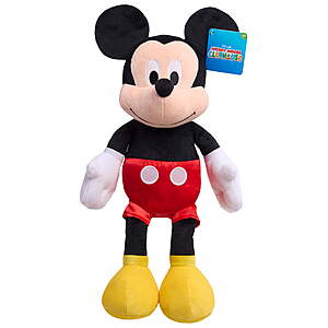 Walmart+ Members: 17" Disney Mickey or Minnie Mouse Large Plush Toy $7 + Free Shipping