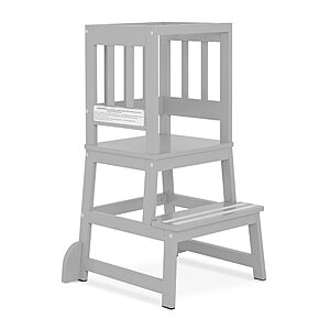 Dream On Me 2-in-1 Learning Tower and Step Stool for Toddlers (Cool Grey) $30.57 + Free Shipping w/ Prime or on $35+