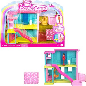 Barbie Mini BarbieLand Doll House Playset $5.09 + Free Shipping w/ Prime or on $35+