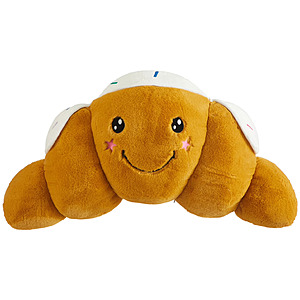 17" Your Zone Plush Body Pillow (Croissant,Tumbler,Football) $16.94 + Free S&H w/ Walmart+ or on $35