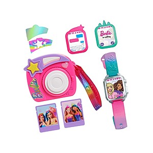 Barbie Photo Filter Play Camera and Play Smart Watch Set $6.99 + Free Shipping w/ Prime