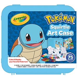 75+ Piece Crayola Pok&eacute;mon Squirtle Coloring Art Case $12.35 + Free Shipping w/ Prime or on $35+