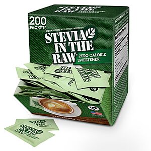 200-Count Stevia in the Raw Sweetener Packets $6.60 w/ Subscribe & Save