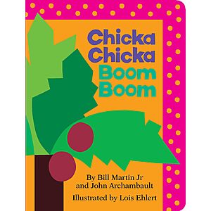Chicka Chicka Boom Boom by Bill Martin (Board Book) $3.65 + Free Shipping w/ Prime or on $35+