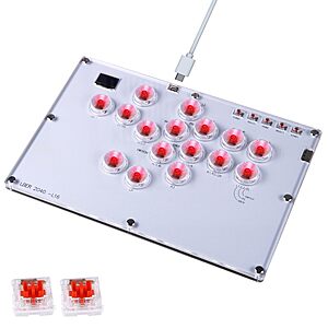 Arcade Stick All-Button L16 Leverless Controller w/ RGB (White)Dimensions:  296*196*12.5mm $35.88 + Free Shipping