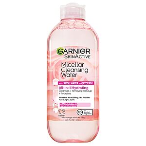 13.5-Ounce Garnier Micellar Water w/ Rose Water and Glycerin $5.55 w/ S&S + Free Shipping w/ Prime or on $35+