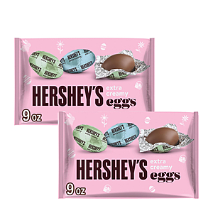 9-Ounce Hershey's Extra Creamy Milk Chocolate Easter Candy Eggs 2 for $7.40 ($3.70 Each) w/ S&S + Free Shipping w/ Prime or on $35+