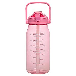 50-Ounce Paris Hilton Motivational Water Bottle with Straw and Leak-proof Flip-Top Lid $8.64 + Free Shipping w/ Prime or on $35+