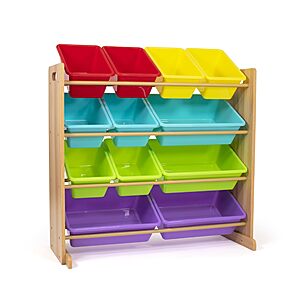 12-Bin Humble Crew Toy Organizer (Rainbow/Natural Wood) $31.84 + Free Shipping w/ Prime or on $35