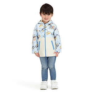 Sam's Club: Bluey or Lilo & Stitch Character Kids' Rain Jacket (Sizes 2T-5T) $6.81 + Free Shipping on $50+ w/ Plus