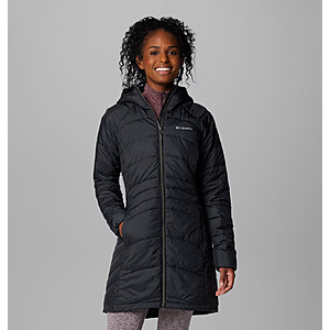 Columbia Women's Karis Gale II Long Jacket (Black, City Grey) $52.50 + Free Shipping