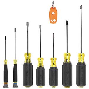 8-Piece Klein Tools All-Purpose Screwdriver Set $32.98 + Free Store Pickup at Lowe's or Free Shipping on $35+
