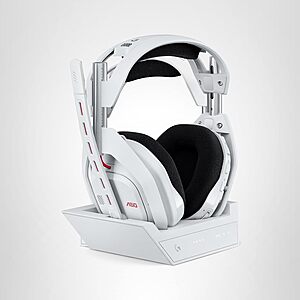 Logitech G Astro A50 Multi-Platform Wireless Gaming Headset + Base Station w/ PLAYSYNC Audio Switcher & 24-Hour Battery (Black, White) $213.73 + Free Shipping