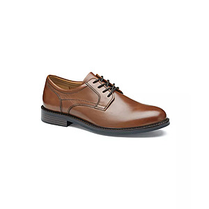 Johnston & Murphy Mason Plain Toe Leather Shoes (Tan Full Grain) $44.44 + Free Store Pickup at Macy's or Free Shipping on $39+