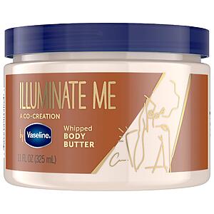 Vaseline Illuminate Me Shea Butter Whipped Body Butter 11-Ounce $7.69 w/ S&S + Free Shipping w/ Prime or on $35+