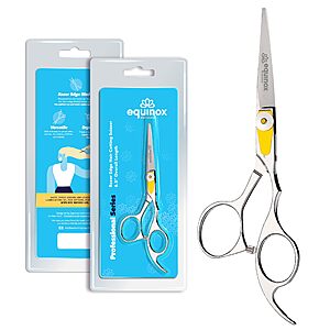 Equinox 6.5" Professional Razor Edge Barber Hair Cutting Scissors $8.90 + Free Shipping w/ Prime or on $35+