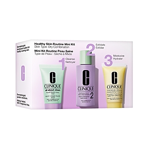 3-Piece Clinique Healthy Skin Routine Mini 3-Step Skincare Set (Dry Combination Skin) $12.60 + Free Store Pickup at Macy's or Free Shipping on $39+