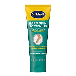 Select Accounts: 3.5-Oz Dr. Scholl's Ultra Exfoliating Foot Lotion $2.15 w/ S&S