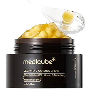 1.94-Oz medicube Deep Vita C Golden Capsule Facial Moisturizer $16.05 w/ S&S + Free Shipping w/ Prime or on $35+
