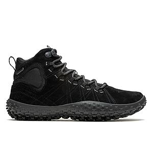 Merrell Women's Wrapt Mid Waterproof Shoe (Black/Black, Poplar) $47.99 + FS on $75+
