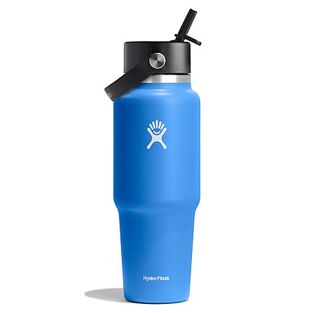 32-Ounce Hydro Flask Wide Mouth Flex Straw Travel Water Bottle (Cascade) $22.48 + Free Shipping w/ Prime or on $35+