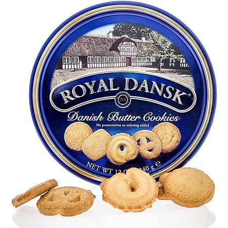 12-Ounce Royal Dansk Sewing Tin w/ Danish Butter Cookies $2.54 w/ S&S + Free Shipping w/ Prime or on $35+