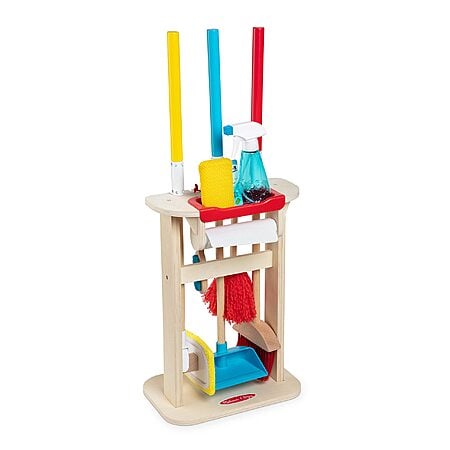 11-Piece Melissa & Doug Deluxe Sparkle & Shine Cleaning Play Set $23.69 + Free Shipping w/ Prime or on $35+
