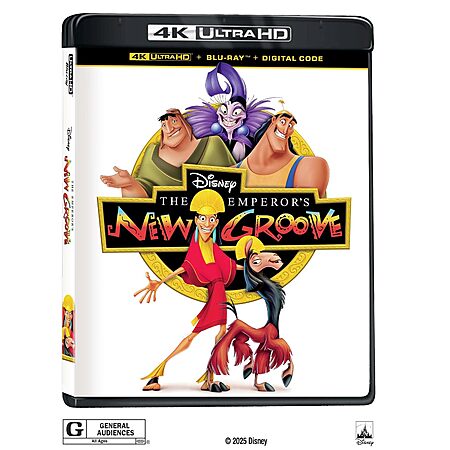The Emperor's New Groove (4K UHD + Blu-ray + Digital) $18.33 + Free Shipping w/ Prime or on $35+