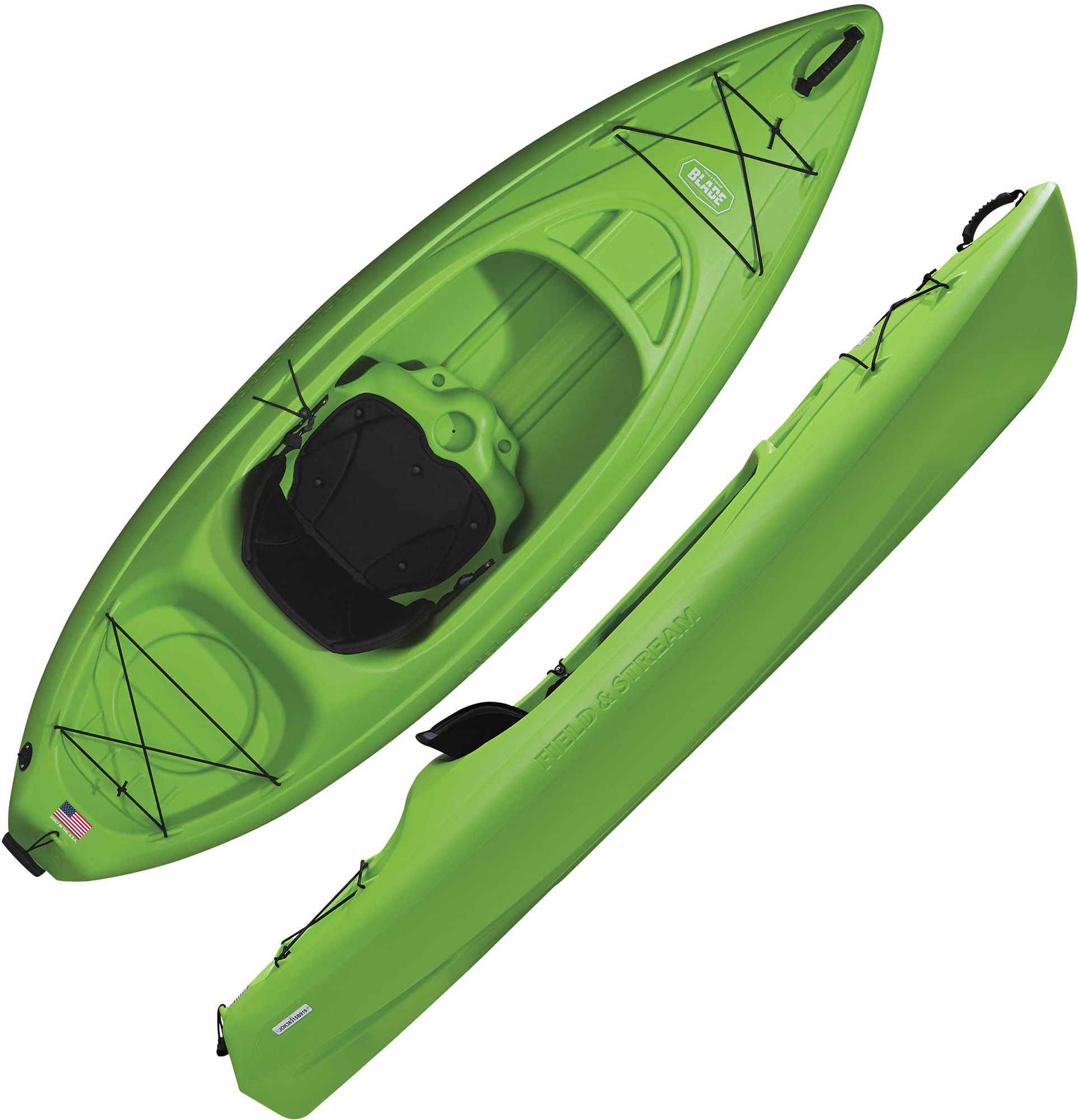 7 10 Field And Stream Blade 80 Kayak Light Blue Lime 140 More Free Store Pickup At Dick S Sporting Goods