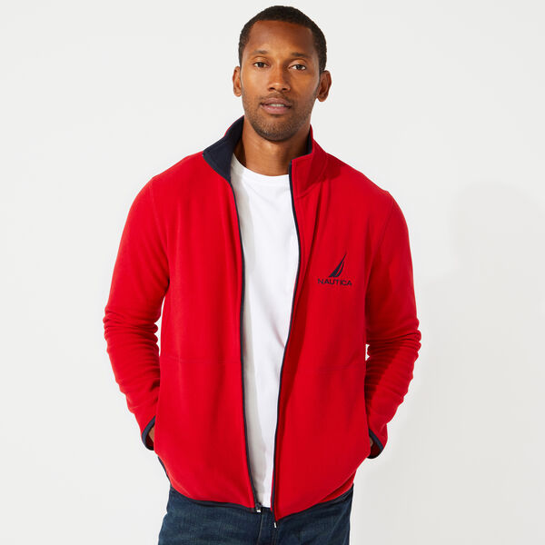 Nautica $10 off Select Outerwear + 15% Off: Men's Full Zip Nautex Fleece Jacket $21.09, Men's Straight Fit Denim $16.79 & More + FS on $50+