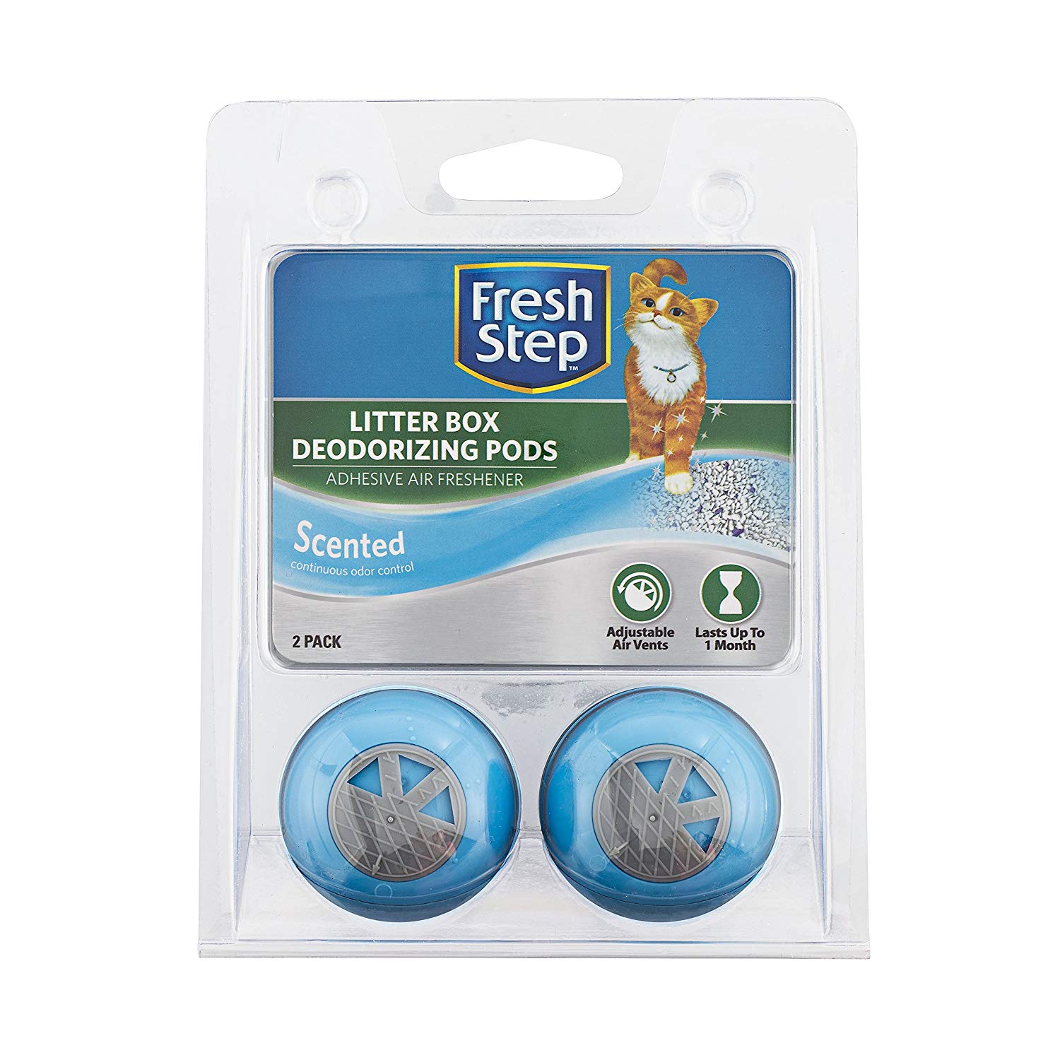 Fresh Step Cat Litter Box Deodorizing Pods (fresh scent) $0.97 w/ S&S + Free Shipping