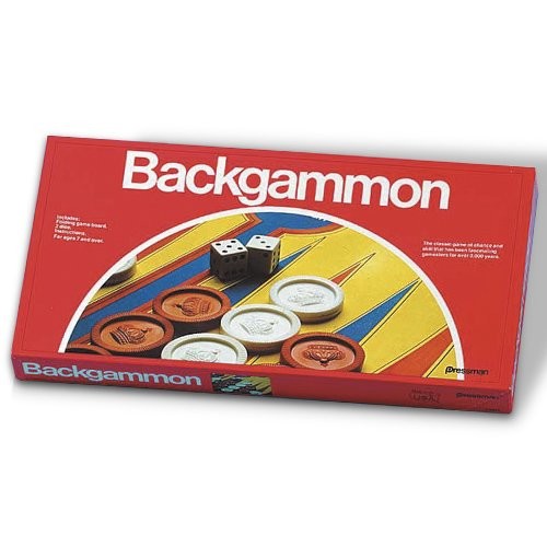 Pressman Folding Board Backgammon $5 + Free Shipping w/ Prime or on $25+
