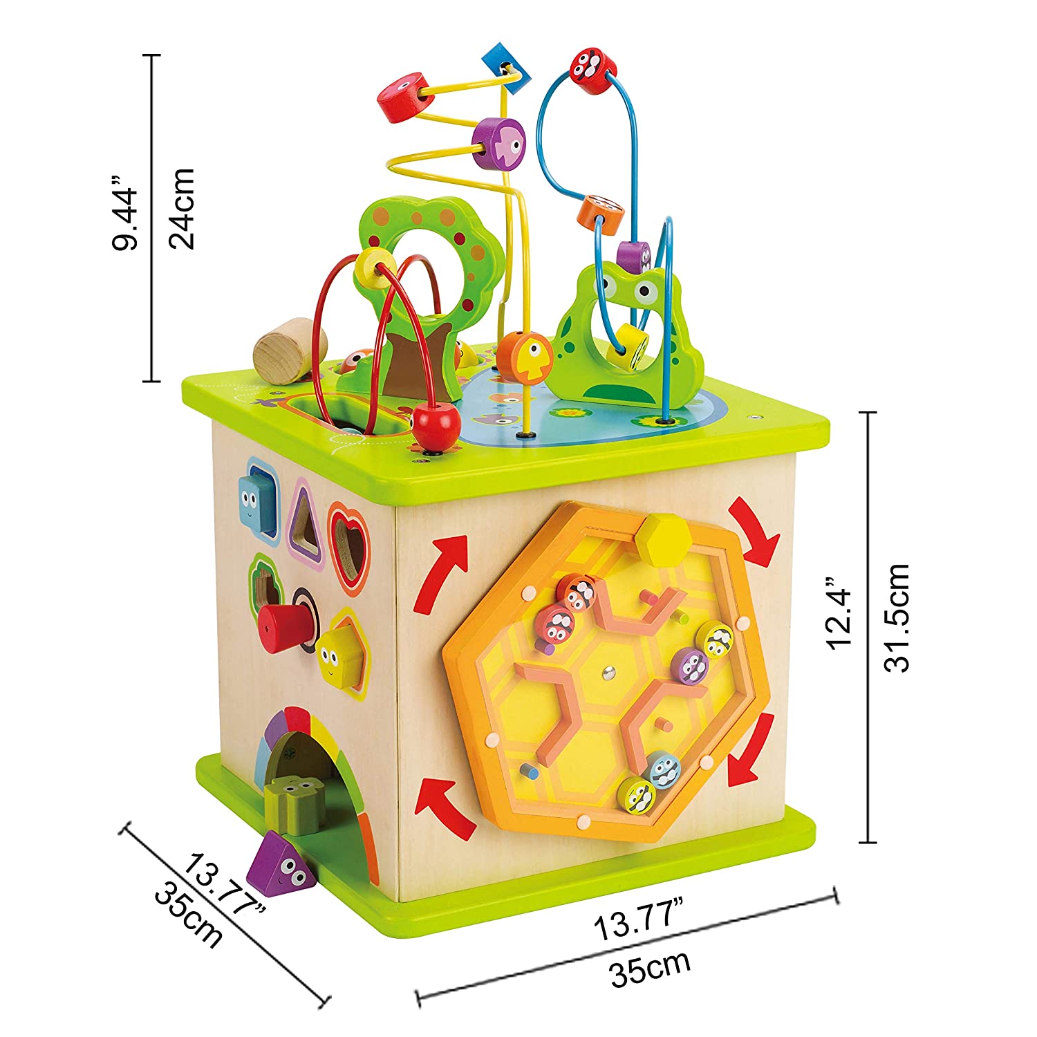 hape country critters play cube costco