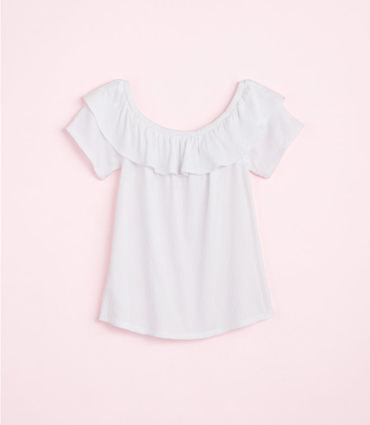 Loft Women's Apparel: Crinkle Off The Shoulder Top $5.80, Flounce Halter Midi Dress $13.45, More + Free Shipping