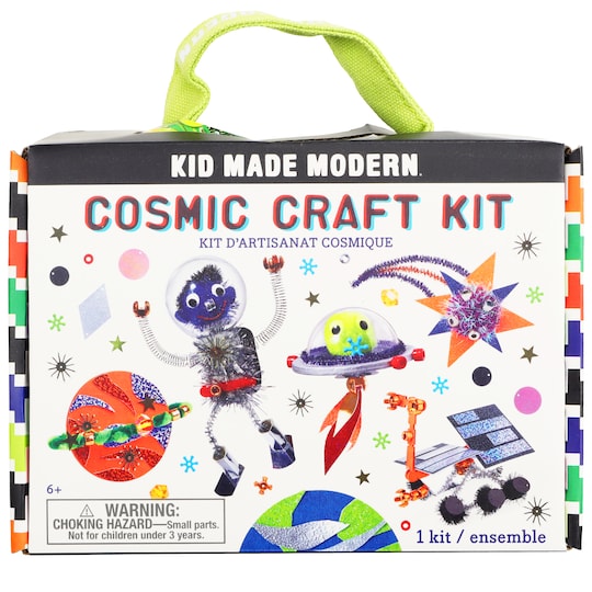 Kid Made Modern Cosmic Craft Kit $10.40, Kid Made Modern On-The-Go Friendship Bracelet Kit $8.80, More + Free Store Pickup at Michaels or FS on $59+