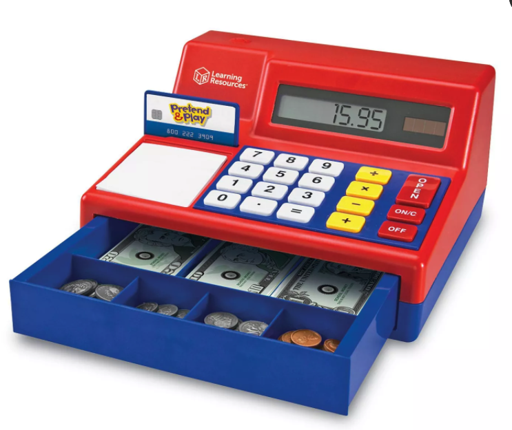 Learning Resources Pretend & Play Calculator Cash Register $19.50 + Free Shipping w/ Prime or on $25+ or Free Store Pickup at Target or FS on $35+