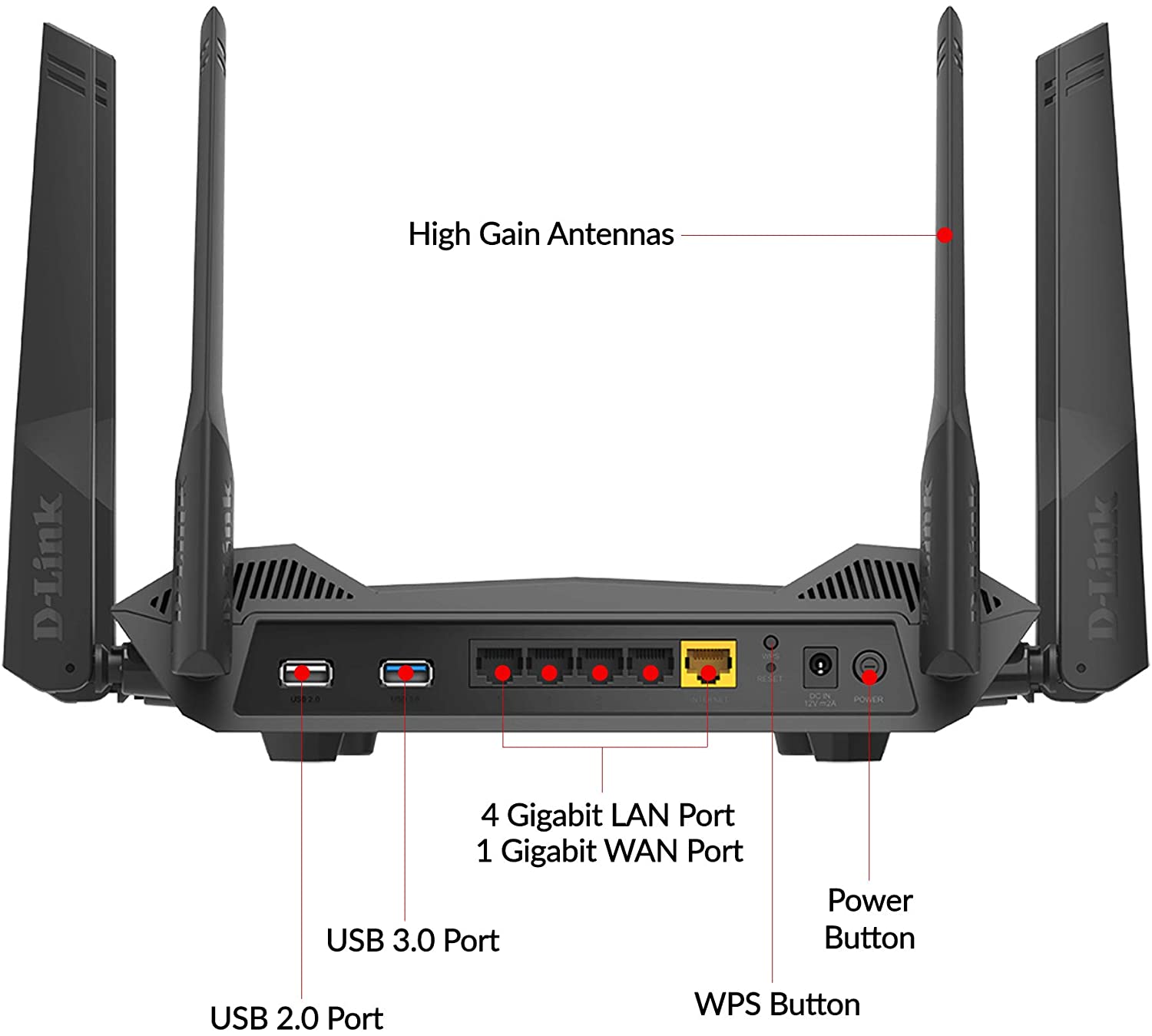 d link ax5400 mesh wifi 6 router
