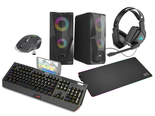 Altec Lansing Gaming Bundle: Mouse, Keyboard, Speakers, Headset, Mouse Pad $110 + Free Shipping w/ Prime