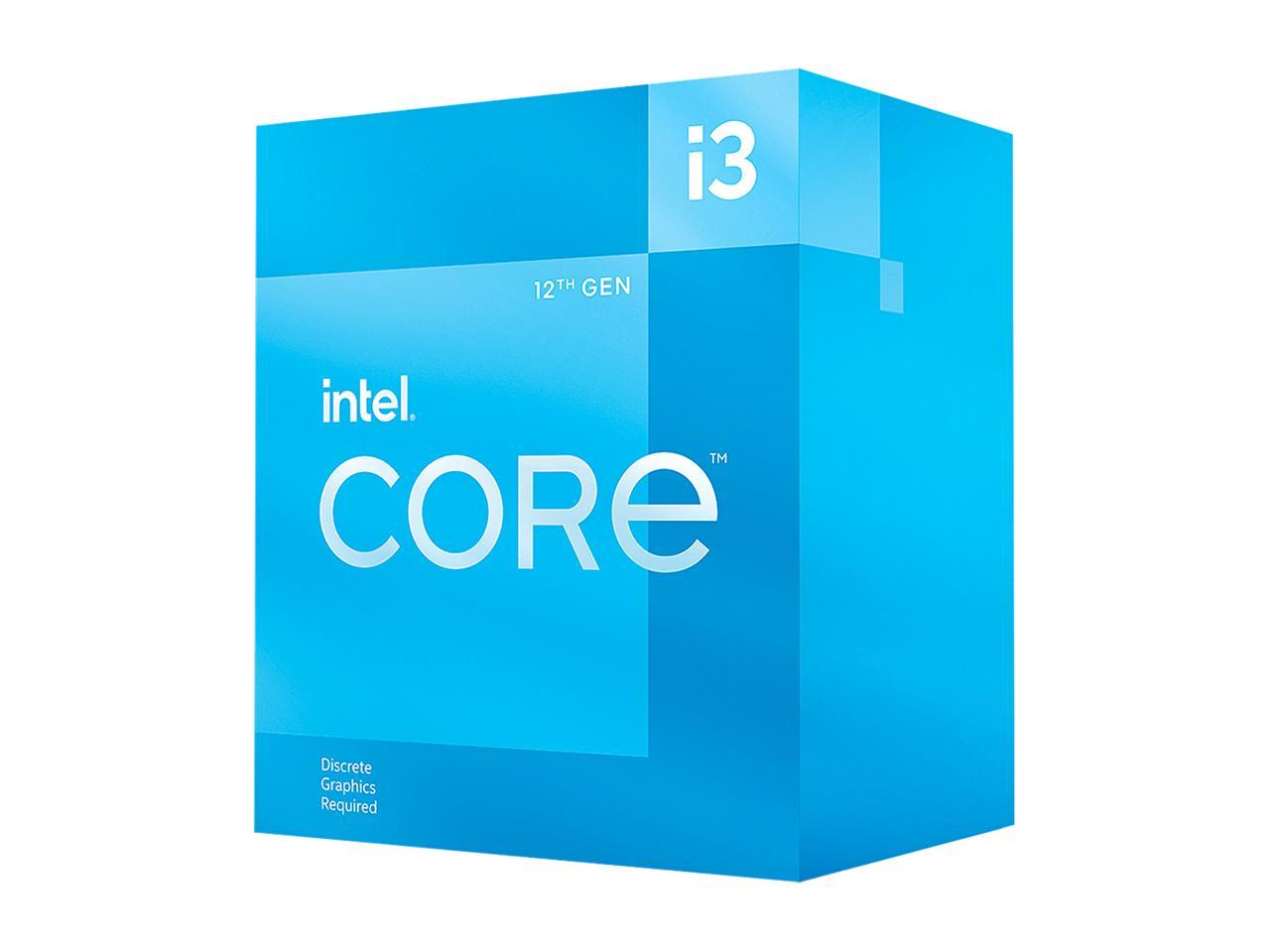 Intel Core i3-12100F 12th Gen Quad-Core 3.3 GHz Desktop Processor $98 + Free Shipping