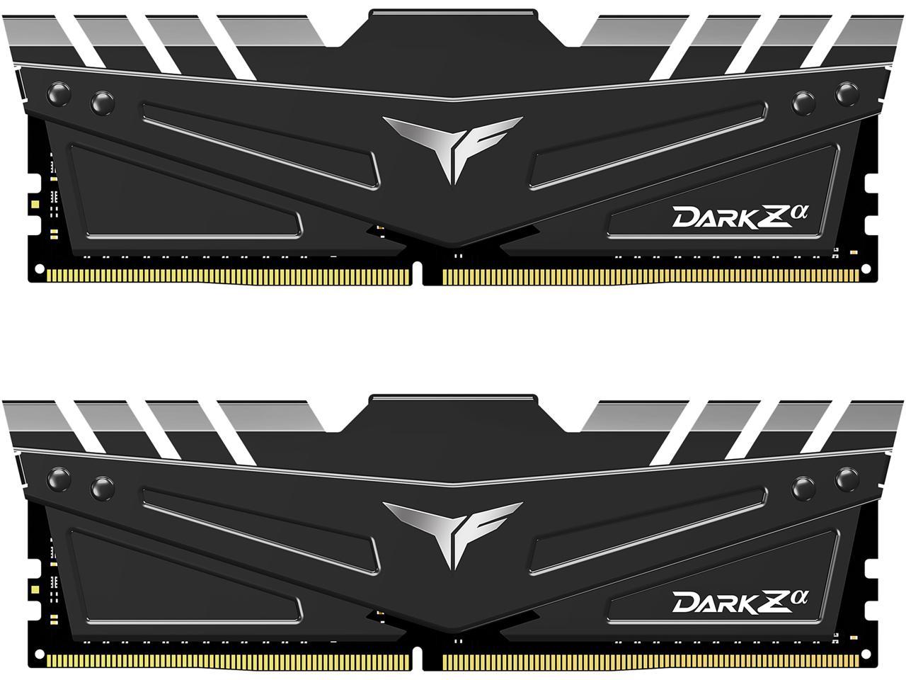 16GB (2x8GB) Team T-FORCE DARK Za DDR4 3600 Desktop Memory $54 + Free Shipping $55